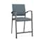 Lesro Newport Hip Chair Metal Frame, Charcoal, RF Serene Upholstery NP1161 - alternate 1